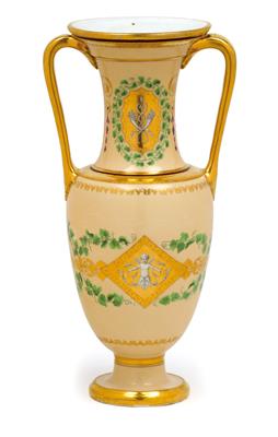 A neoclassical vase, - Works of Art