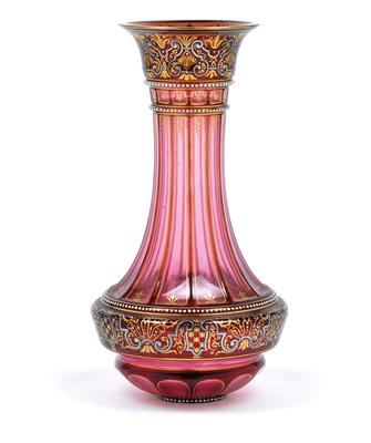 A Lobmeyr vase, - Oggetti d'arte