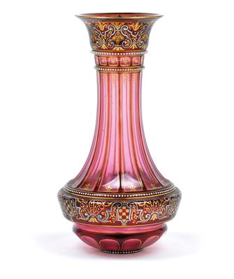 A Lobmeyr vase, - Works of Art