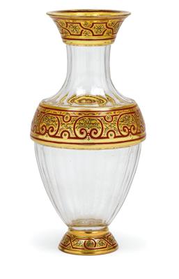 A Lobmeyr vase, - Works of Art