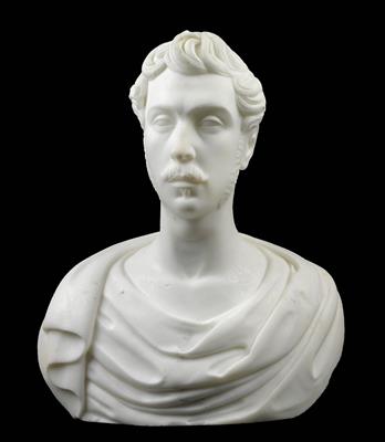 Luigi Bienaimé, (Carrara 1795 - Rome 1878), bust of a young man, - Starožitnosti