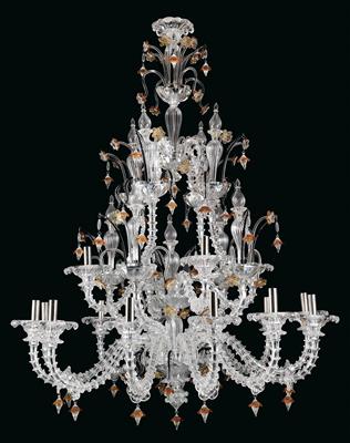 A lustre in Venetian style, - Oggetti d'arte