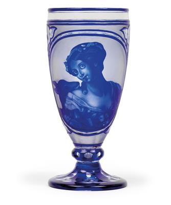 A goblet, - Works of Art