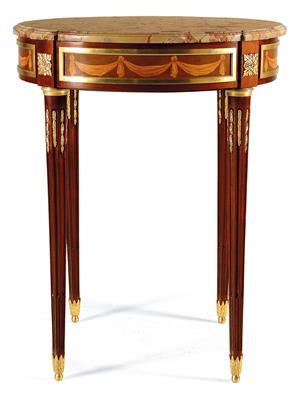 Round salon side table, - Oggetti d'arte