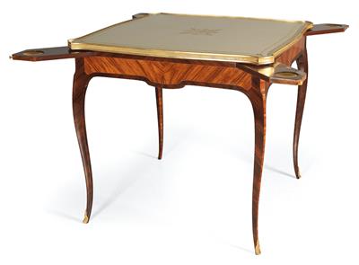 Spieltisch im Louis XV-Stil, - Antiquitäten
