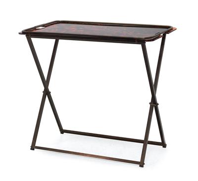 A folding table, - Selected by Hohenlohe