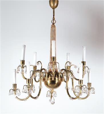 A chandelier / ceiling lamp, - Selected by Hohenlohe