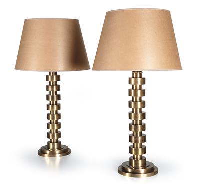 A pair of table lamps, - Selected by Hohenlohe