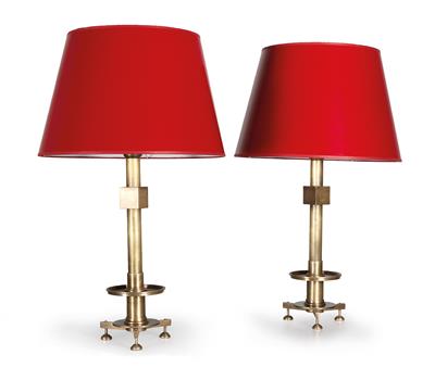 A pair of table lamps, - Selected by Hohenlohe