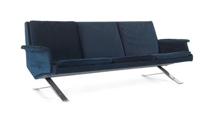 A rare skid-base sofa / lounge sofa, - Selected by Hohenlohe