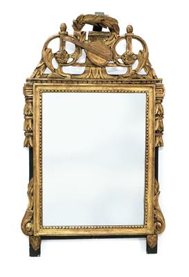 A wall mirror, - Selected by Hohenlohe
