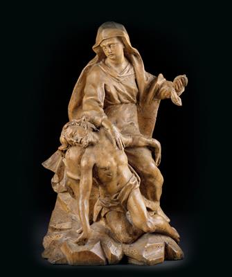 A skilfully worked Baroque pietà, - Oggetti d'arte