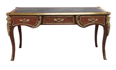 French bureau plat, - Works of Art