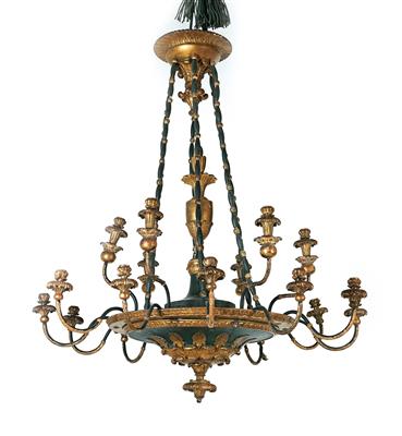 Large salon chandelier, - Works of Art
