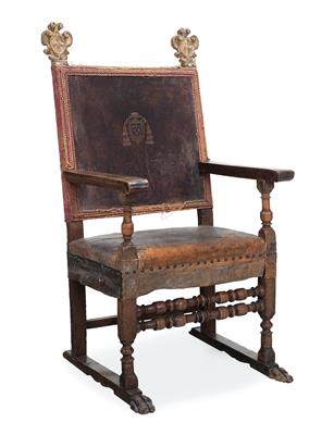 Italian Renaissance armchair, - Works of Art