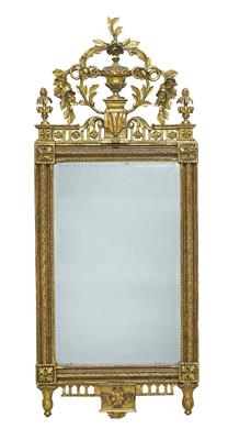 Louis XVI wall mirror, - Works of Art