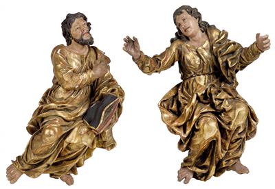 Zwei Evangelisten, - Antiquitäten