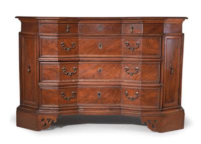 Large Italian early Baroque chest of drawers, - Starožitnosti