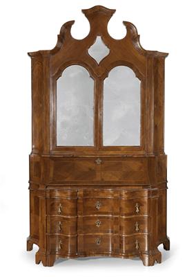 Imposing Italian Baroque bureau cabinet, - Works of Art