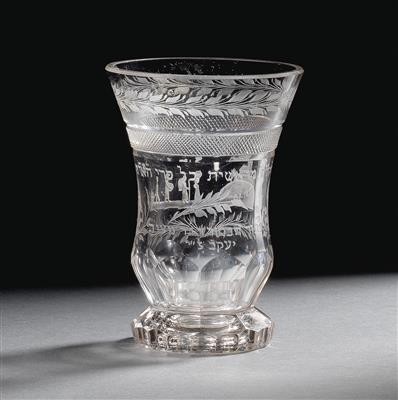 A Kiddush beaker, - Starožitnosti