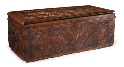 Neo-Gothic coffer, - Works of Art