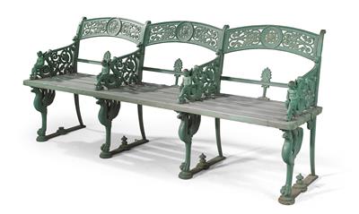 Rare park bench, - Oggetti d'arte