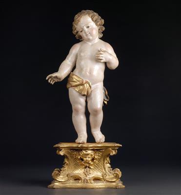 A standing figure of Jesus as a boy, - Oggetti d'arte