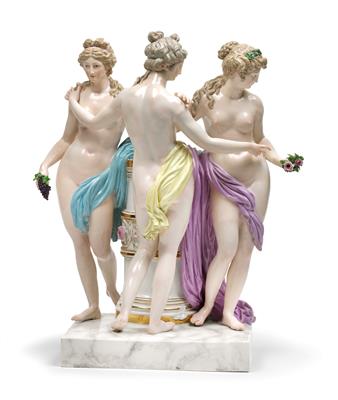 'Drei Grazien' Euphrosyne, Aglaia and Thalia, - Mobili e oggetti d'arte