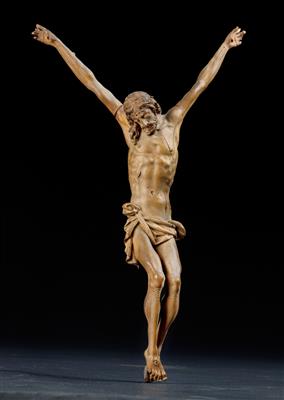 A Baroque figure of Christ, - Furniture and works of art