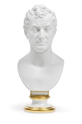 A bust of Klemens Wenzel Graf Metternich, - Mobili e oggetti d'arte