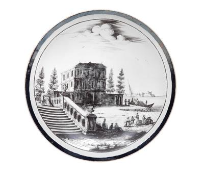 A Du Paquier plate, - Mobili e oggetti d'arte