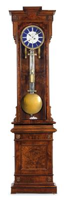 A Viennese long-case clock in the Historicist style - Furniture and works of art