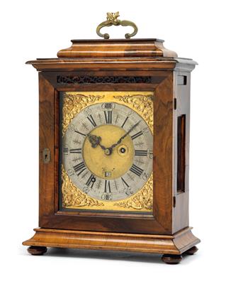 An early Baroque bracket clock with week’s duration from Prague - Furniture and works of art