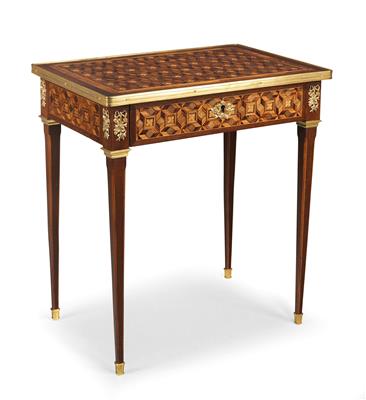 Elegant rectangular salon table, - Nábytek