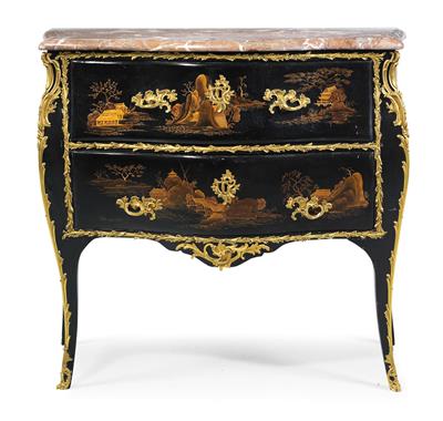 Splendid French salon chest of drawers, - Nábytek
