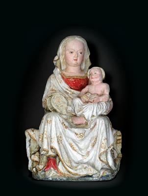 The Madonna enthroned and Child, - Mobili e oggetti d'arte