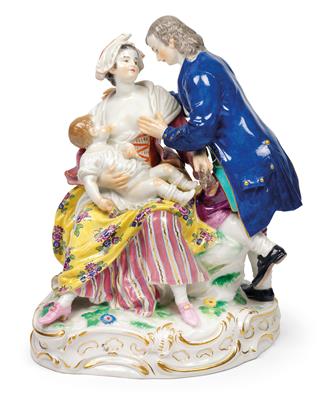“The devoted husband” - Oggetti d'arte - Mobili, sculture, vetri e porcellane