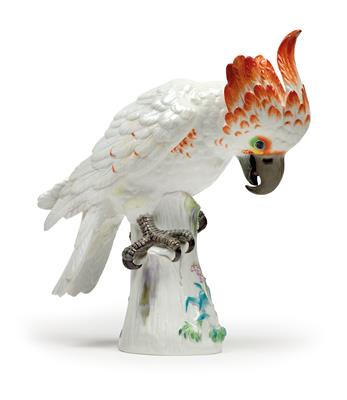 A cockatoo, - Oggetti d'arte - Mobili, sculture, vetri e porcellane