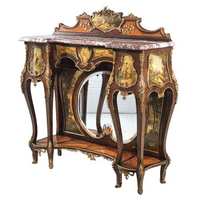 A sideboard, - Works of Art - Furniture, Sculptures, Glass and Porcelain