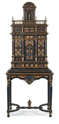 A small Italian cabinet, - Works of Art - Furniture, Sculptures, Glass and Porcelain