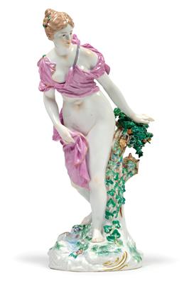 A water nymph, - Works of Art - Furniture, Sculptures, Glass and Porcelain