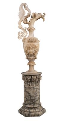 An historicist decorative vase, - Starožitnosti - Nábytek, Sochařská díla, Sklo a Porcelán