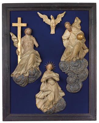 Coronation of the Virgin, - Works of Art - Furniture, Sculptures, Glass and Porcelain