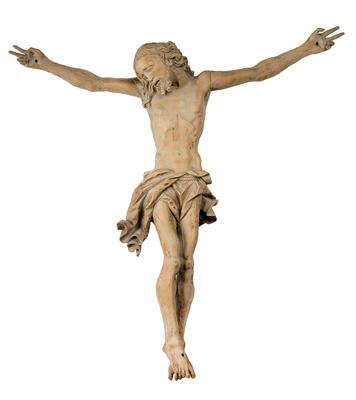 Johann Peter Schwanthaler the Elder (Ried i. I. 1720 - 1795), a figure of Christ, - Starožitnosti - Nábytek, Sochařská díla, Sklo a Porcelán