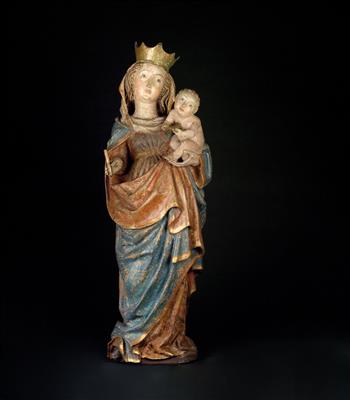Madonna and child, - Works of Art - Furniture, Sculptures, Glass and Porcelain