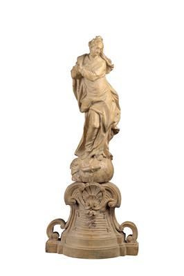 Maria Immaculata, - Oggetti d'arte - Mobili, sculture, vetri e porcellane