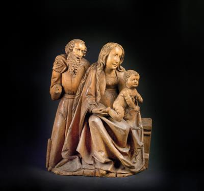 The Holy Family, - Works of Art - Furniture, Sculptures, Glass and Porcelain