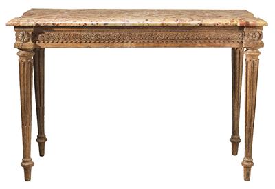 A Console Table, - Furniture, Porcelain, Sculpture and Works of Art