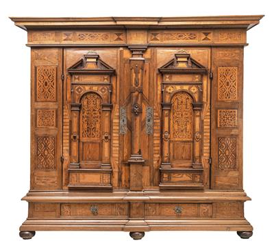 A Hall Cupboard (‘Fassadenschrank’), - Furniture, Porcelain, Sculpture and Works of Art