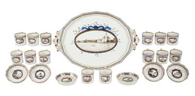 A Royal Bavarian Service (‘Perlservice’), Porcelain, Mocha Service, - Starožitnosti